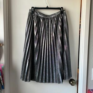 Forever 21 Midi metallic Skirt